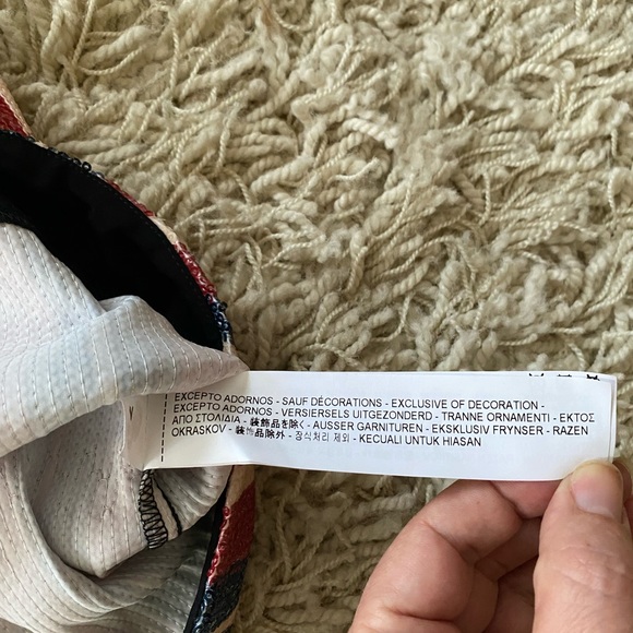 NWT! Zara Basic Sequin & Lace Striped Camisole women’s XL, stretch material. - Picture 13 of 15